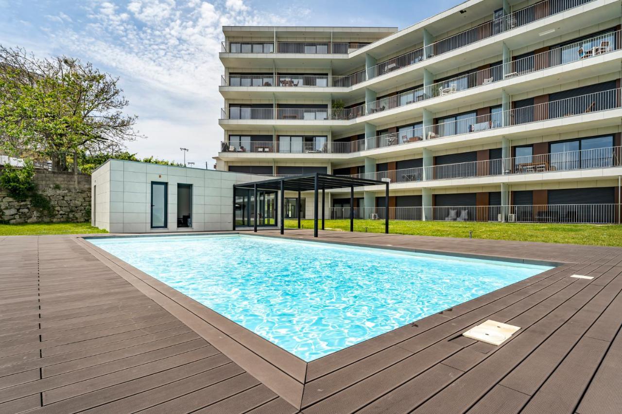 Ferienwohnung Antas Park Flat With Pool Porto Exterior foto