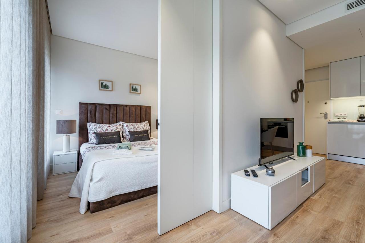 Ferienwohnung Antas Park Flat With Pool Porto Exterior foto